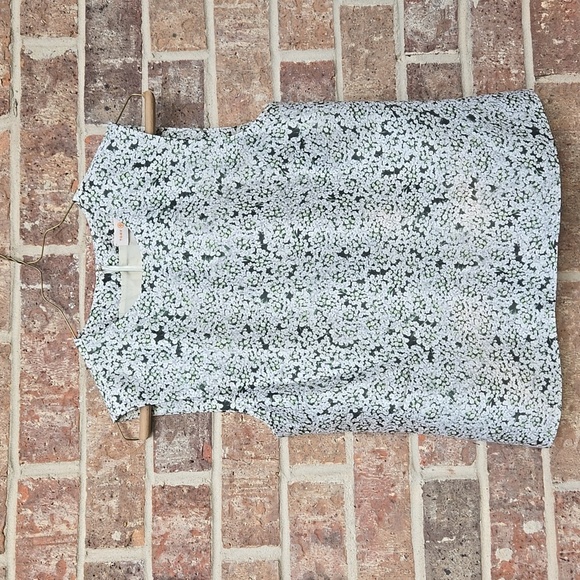 Tory Burch Green And White Floral Printed Silk Trouser Set Size 2 - Picture 7 of 10